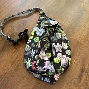 Kavu Rope Sling Bag Succulents Cactus